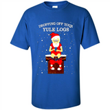 Santa Dropping Off Your Yule Logs