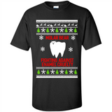 Molar bear fighting against enamel cruelty Christmas - Shirt
