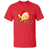 TACO Santa Hat Ugly Christmas shirt Ladies' Boyfriend