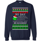 Mr Grinch my day I’m booked Christmas sweater PINGPONG