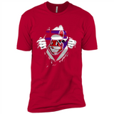 Cleveland Indians And Superman Fans - Premium Short Sleeve T-Shirt