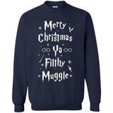 Merry Christmas Ya Filthy Muggle Christmas Sweatshirt PINGPONG