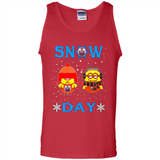 Snow Day Shirt For Edmonton Oilers Vs Minion Fans pingpong