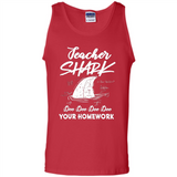 Teacher Shark Doo Doo Doo Your Homework Shirt Ladies' Boyfriend