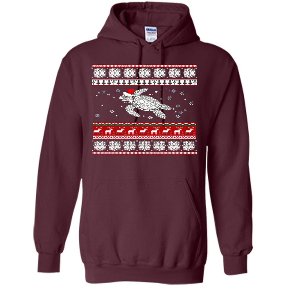 Sea Turtle Ugly Christmas T-Shirt - Hoodie