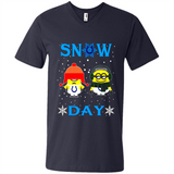Snow Day Shirt For Indianapolis Colts Vs Minion Fans pingpong