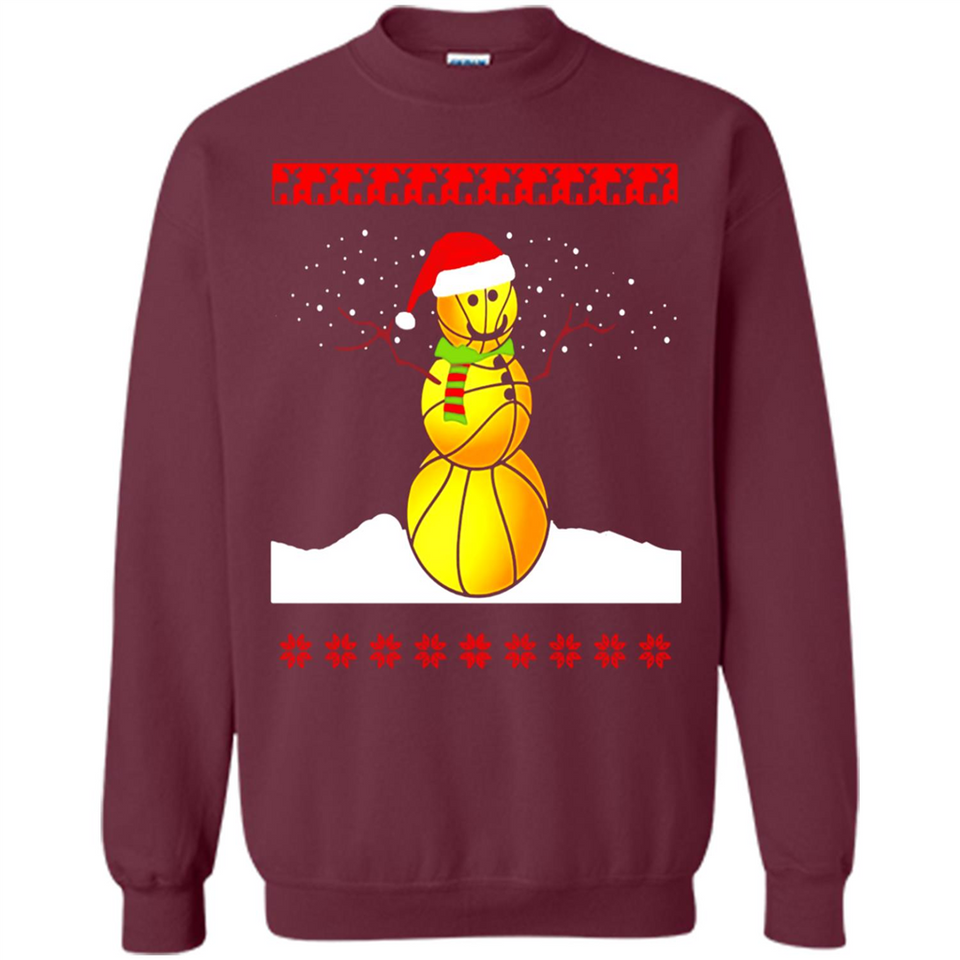 Basketball Santa Funny Christmas - Sweatshirt
