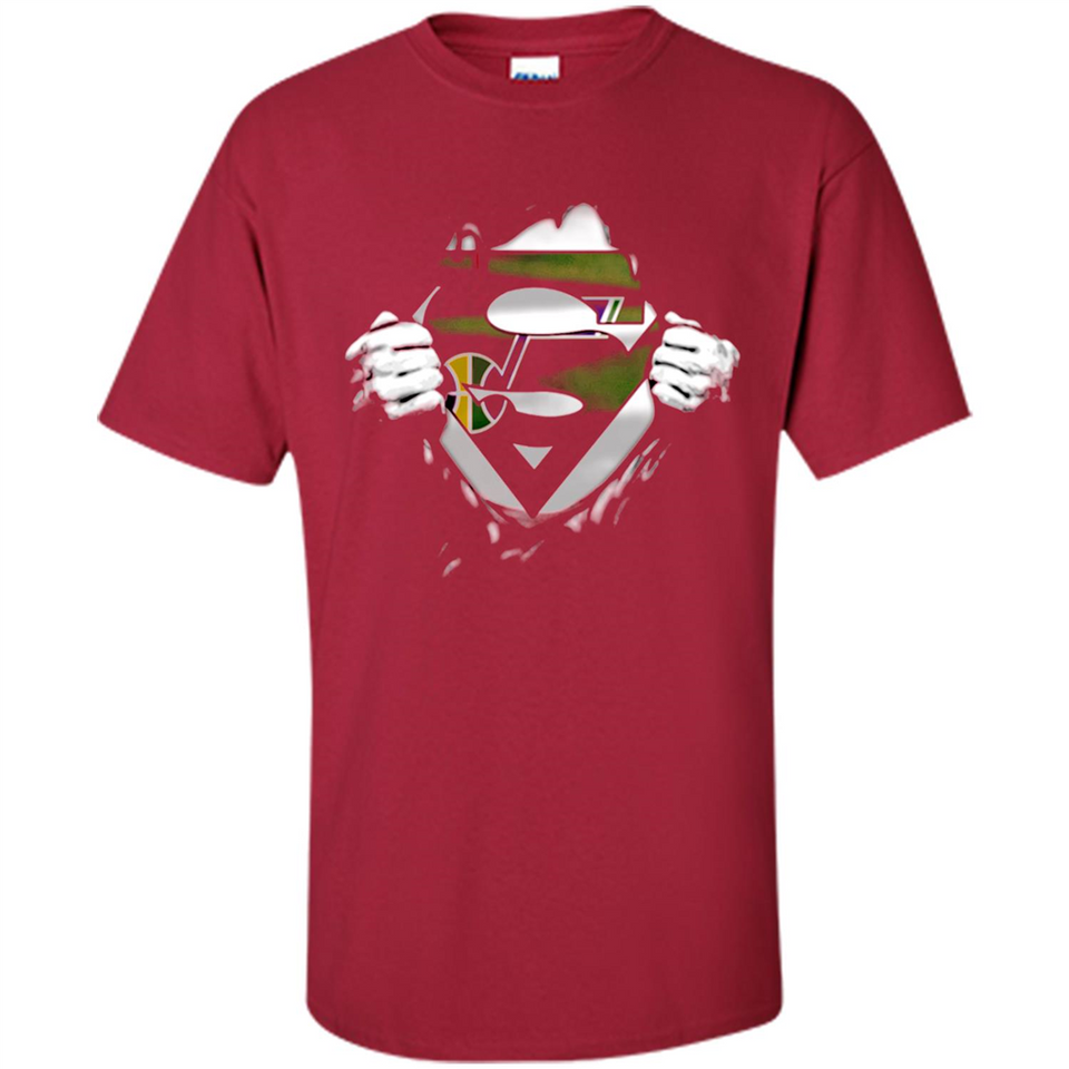 Utah Jazz And Superman Fans - Shirt