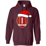 Christmas Football Shirt - Football Santa Hat Christmas