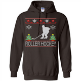 roller hockey Christmas ugly
