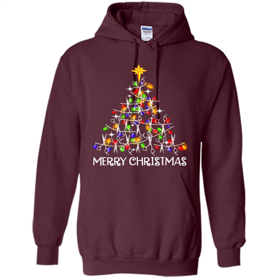Hairstylist Merry Christmas Hairstylist Scissors Christmas Tree PING PONG