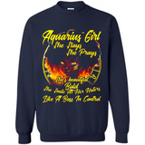 Aquarius Girl She Slays She Prays Zodiac Sign PINGPONG