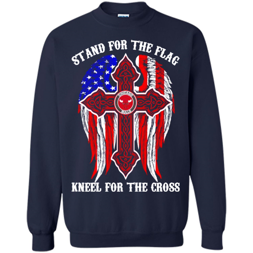Chicago Bulls - stand for the flag kneel for the cross