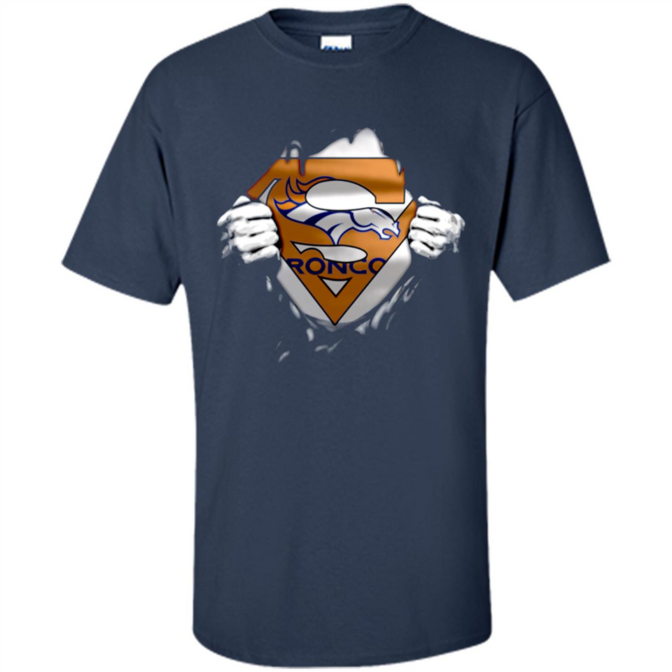 Denver Broncos And Superman Fans - Shirt