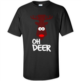 Oh Deer Christmas Reindeer Black mugs PINGPONG - Shirt