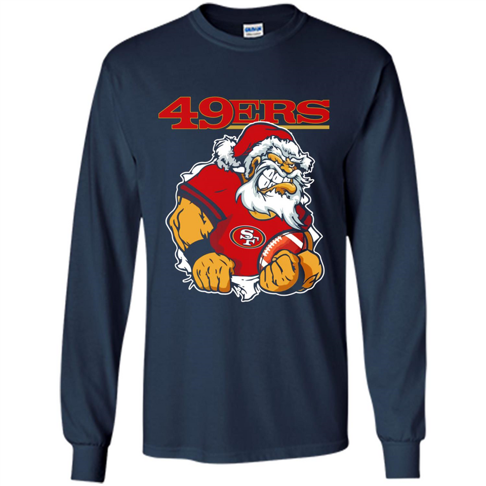 Grumpy Santa Claus San Francisco 49ers Football Team PINGPONG