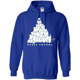 Merry Catmas - Merry Christmas Cat Lover Mug PINGPONG - Hoodie