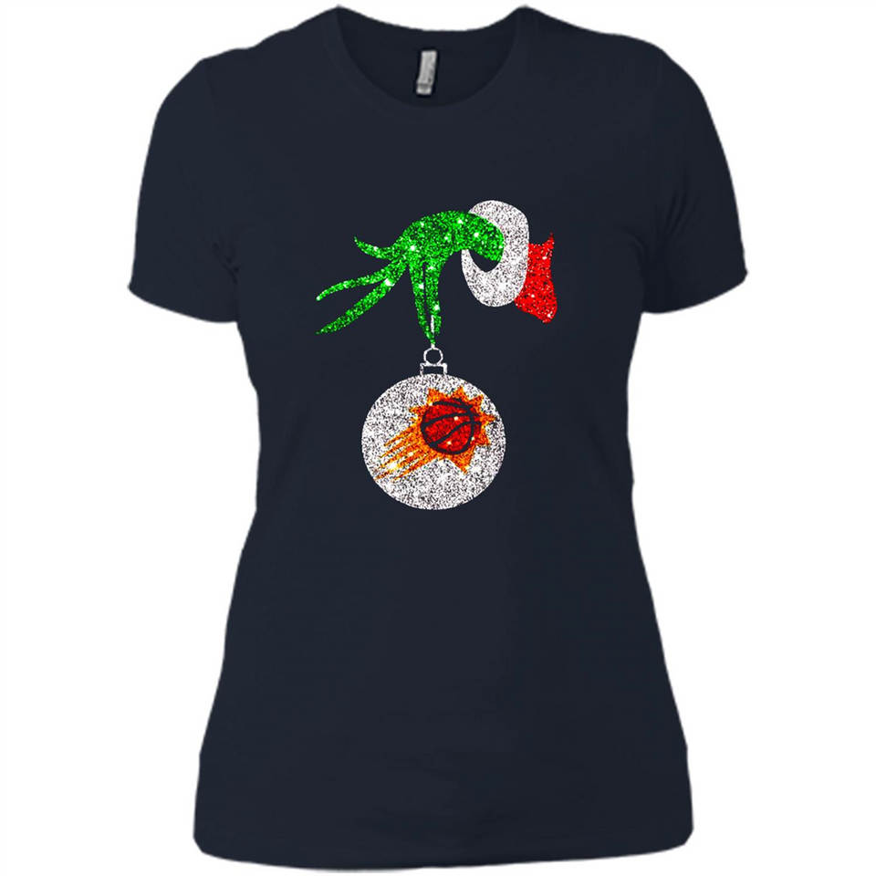 Amazing Phoenix Sun Glitter Grinch Monogram Ornament Christmas Gift - Ladies' Boyfriend T-Shirt