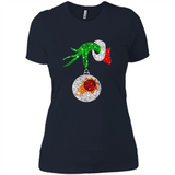 Amazing Phoenix Sun Glitter Grinch Monogram Ornament Christmas Gift - Ladies' Boyfriend T-Shirt