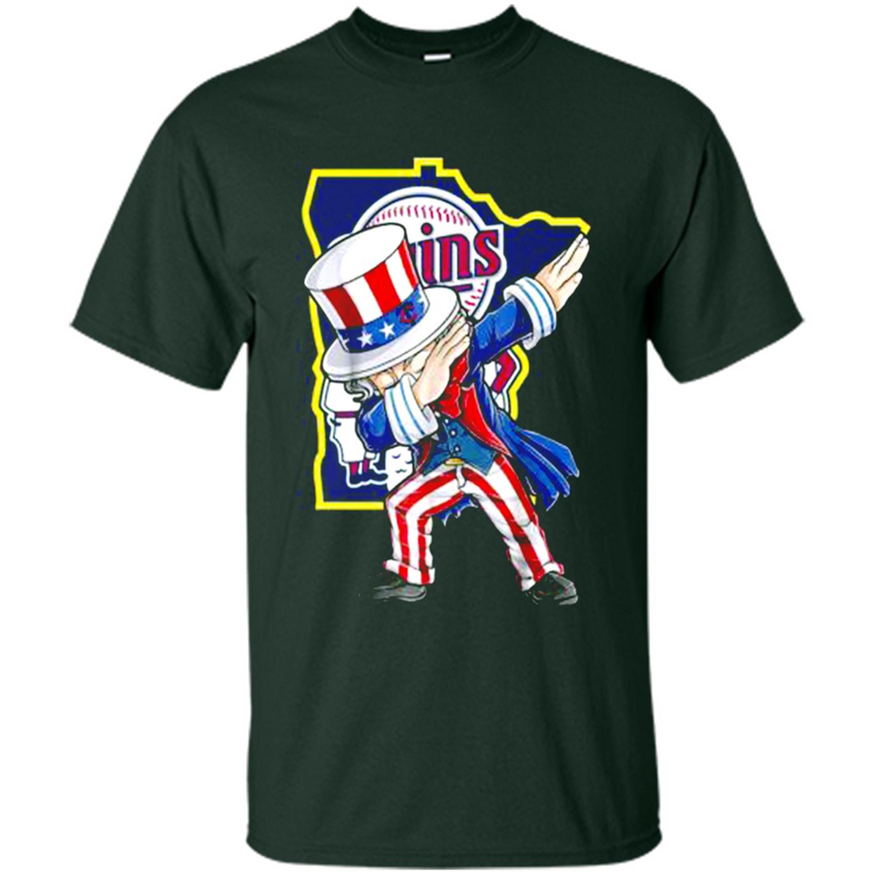 MLB MINNESOTA TWINS UNCLE SAM DABBING INDEPENDENCE DAY