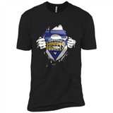 Denver Nuggets And Superman Fans - Premium Short Sleeve T-Shirt