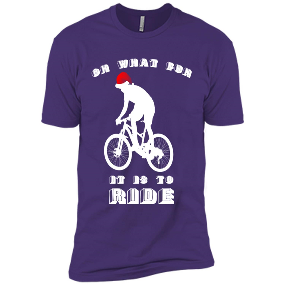 Christmas Mountain Biking Shirt Mountain Biker Christmas