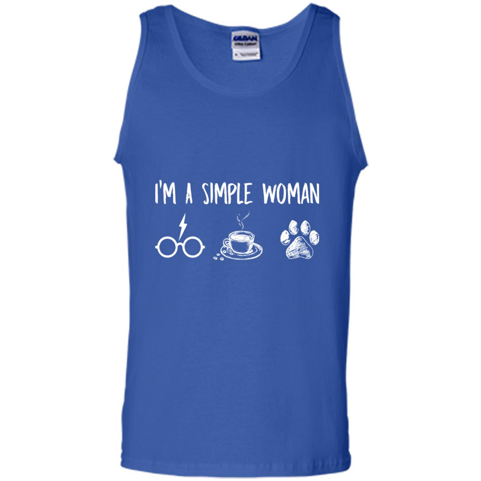 I’m Simple Woman Like Harry Potter, Coffee and Dog