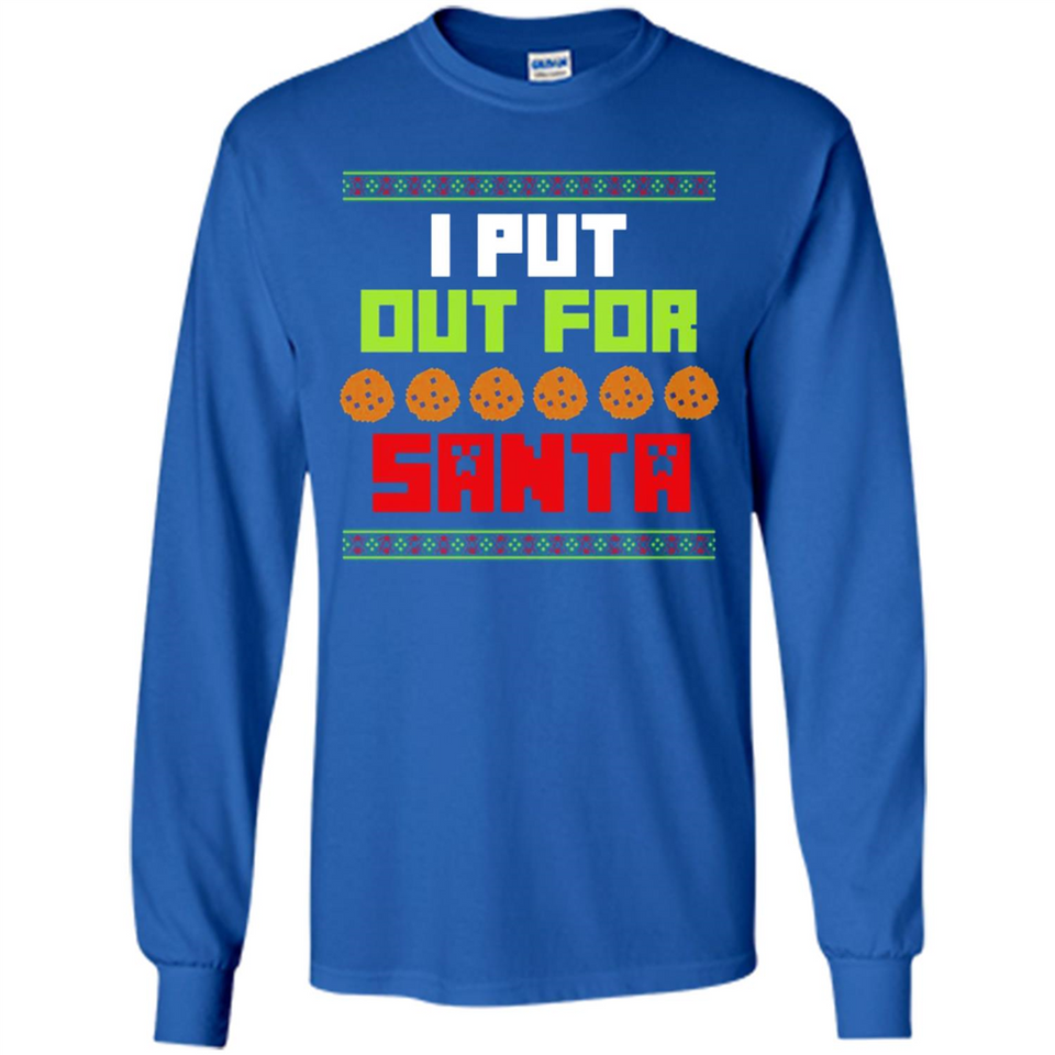 Cookies Out For Santa Christmas - Long Sleeve T-Shirt