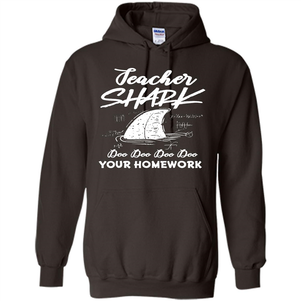 Teacher Shark Doo Doo Doo Your Homework Shirt Ladies' Boyfriend
