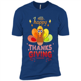 Happy Thanksgiving Turkey Day Colorful Cute
