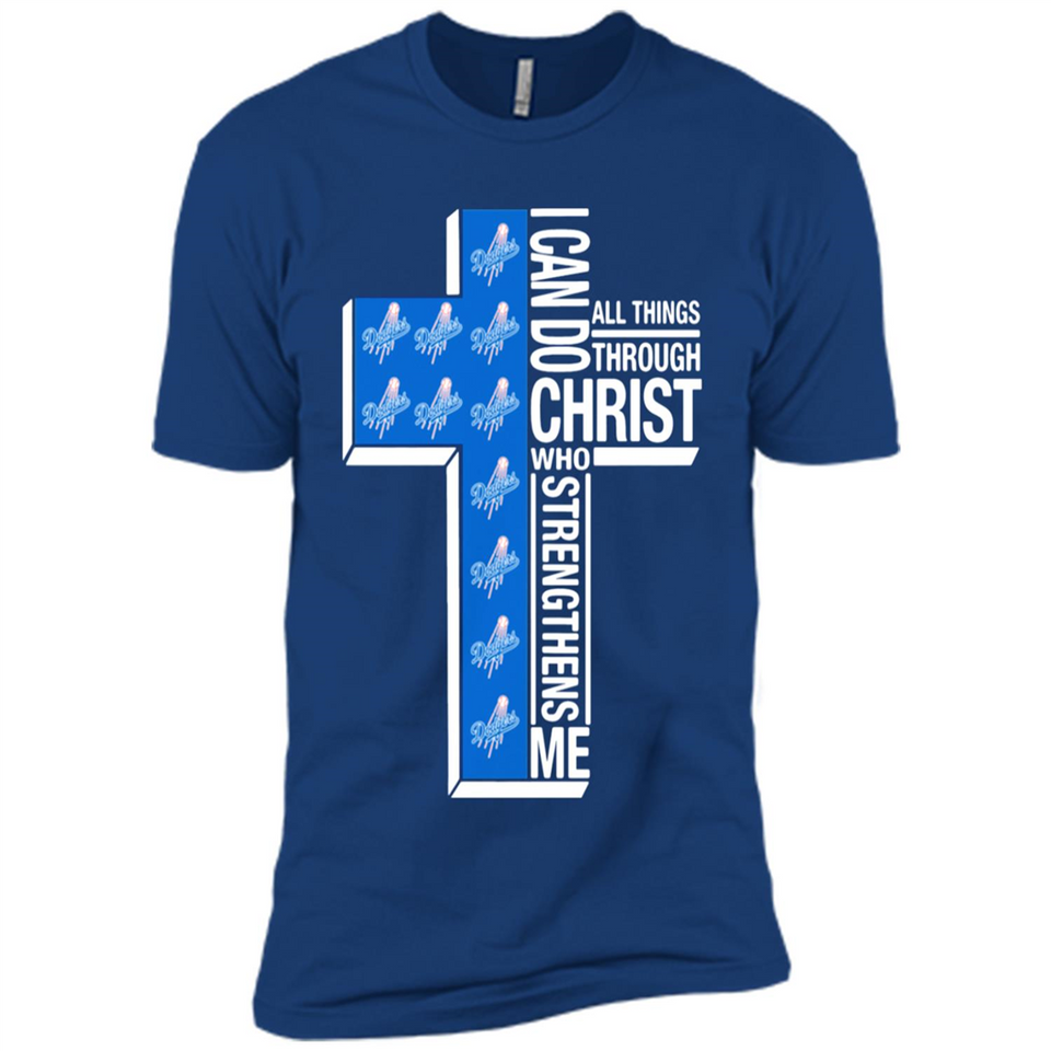 MLB Los Angeles Dodgers I Can Do All Things Through Christ Who Strengthens Me