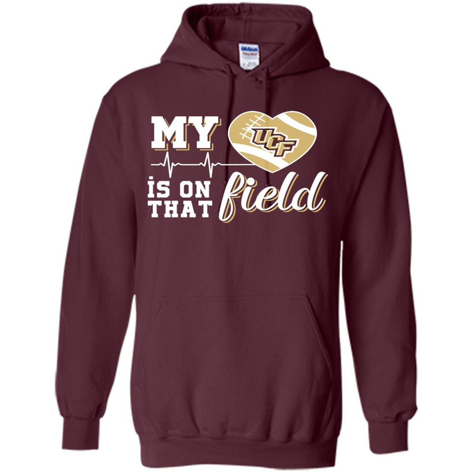 UCF Knights Football My Heart is on that Field - Hoodie