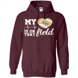 UCF Knights Football My Heart is on that Field - Hoodie