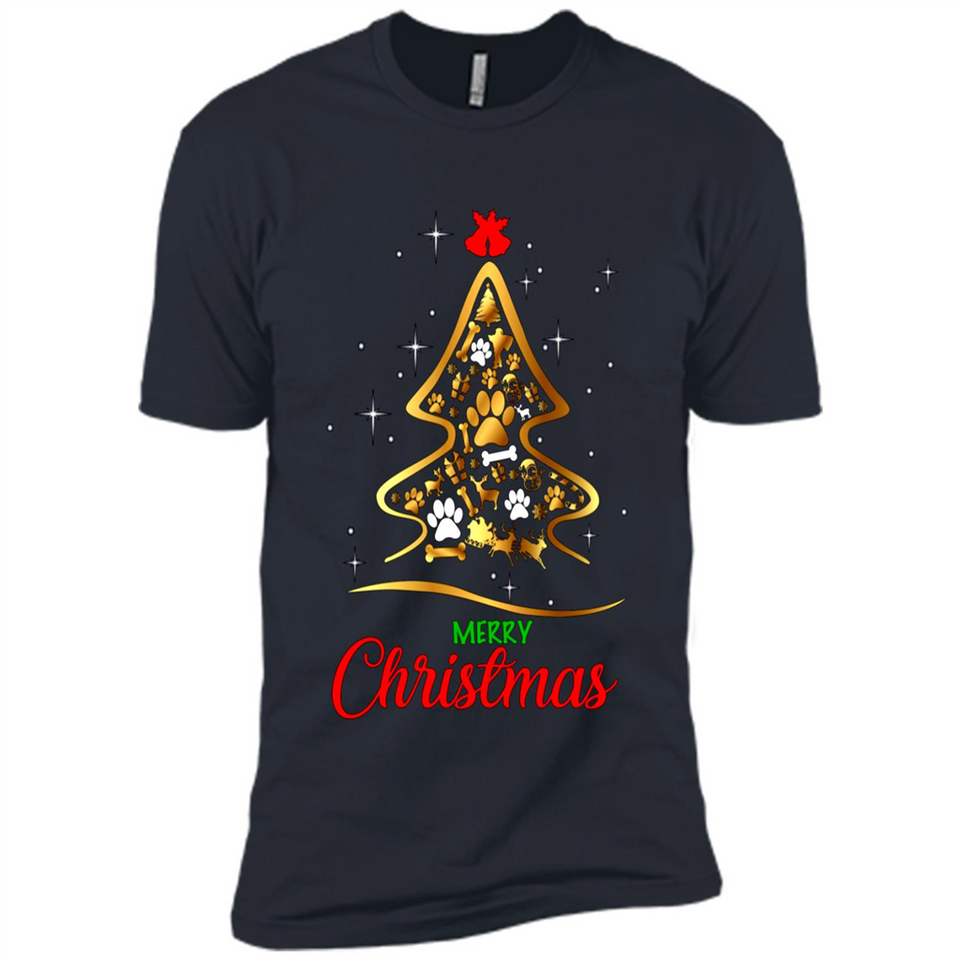Merry Christmas Dogs Christmas Tree PING PONG