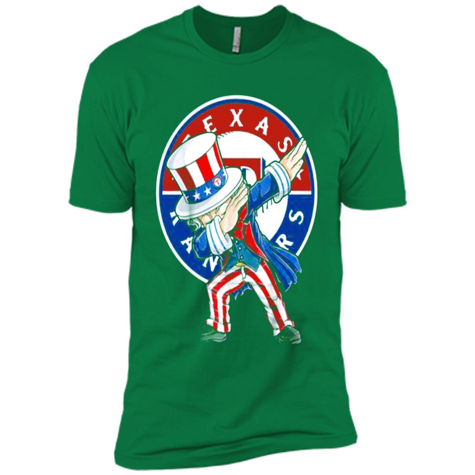 MLB TEXAS RANGERS UNCLE SAM DABBING INDEPENDENCE DAY