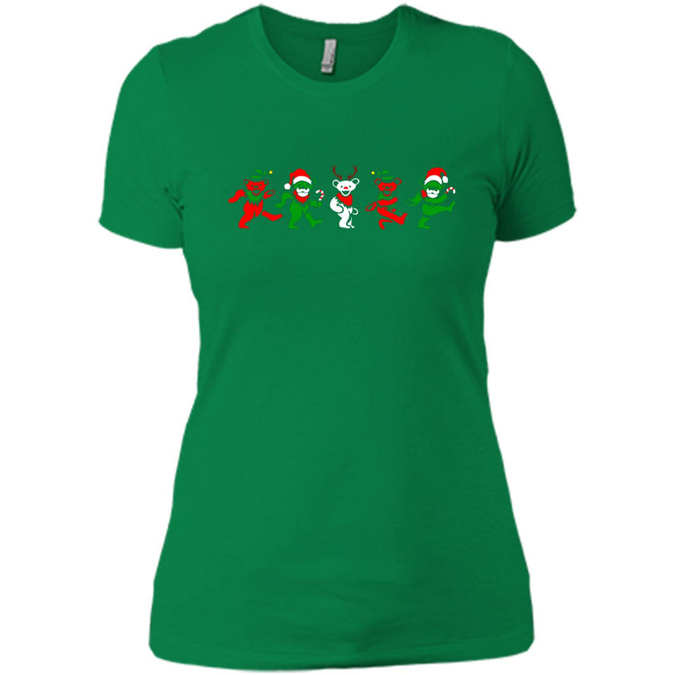 Dancing Bears Dance Christmas For Xmas Sweatshirt - Ladies' Boyfriend T-Shirt
