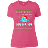 Narwhal christmas sweatshirt hoodie long PINGPONG - Ladies' Boyfriend T-Shirt