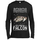 All I Want For Christmas Is The Millennium Falcon ugly PINGPONG