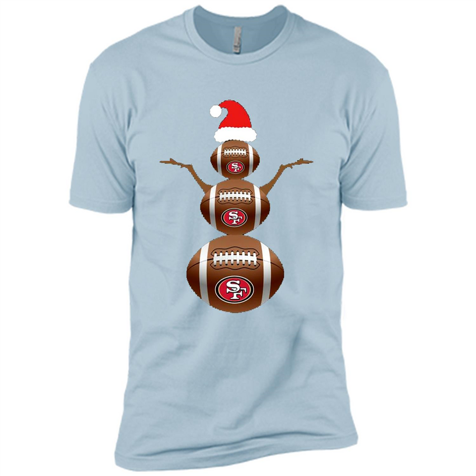 San Francisco 49ers NFL Dabbing Snowman Xmas