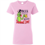 Slammed I Am I Would Drink Beer With A Goat On A Boat Shirt - Ladies Short-Sleeve