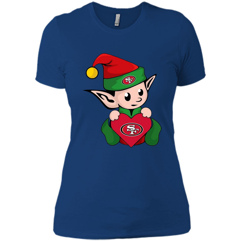San Francisco 49ers ELF Elves Grinch Santa Claus
