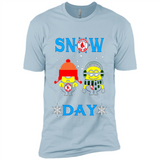 Snow Day Shirt For Boston Red Sox Vs Minion Fans pingpong