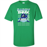Police Daddy Shark Blue Line Tee