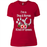 I'm A Dog & Horse Shirt Animal Lover Gift