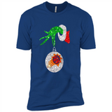 Amazing Phoenix Sun Glitter Grinch Monogram Ornament Christmas Gift - Premium Short Sleeve T-Shirt