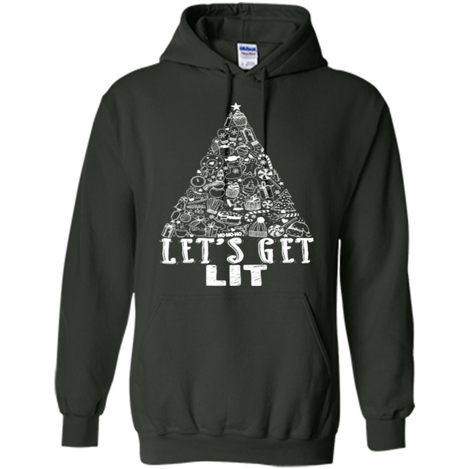 Let's Get Lit - Funny Christmas Tree