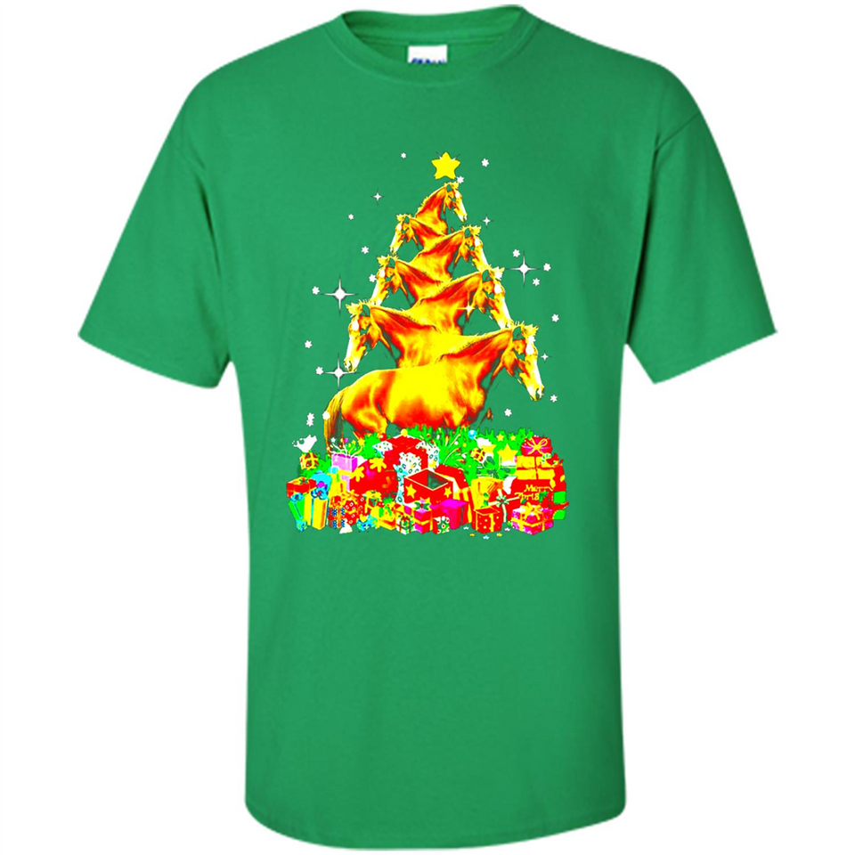 Horse Lover Tees Merry Christmas - Shirt