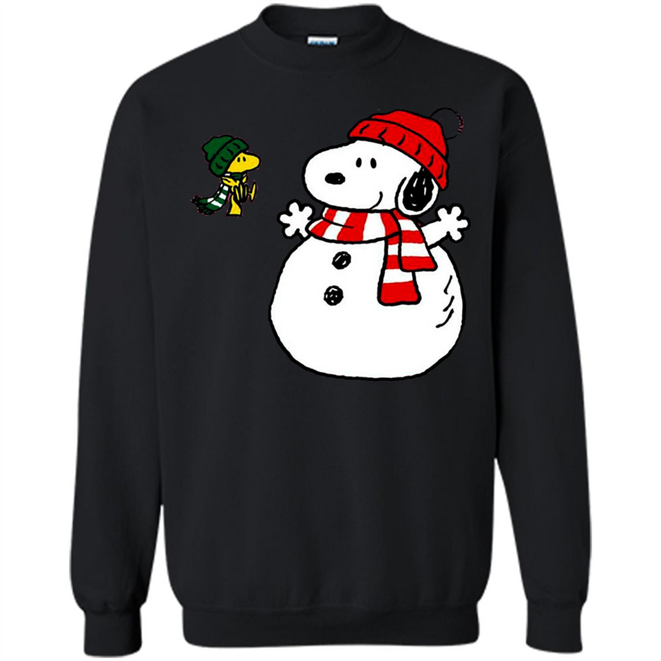Snoopy Snowman Christmas