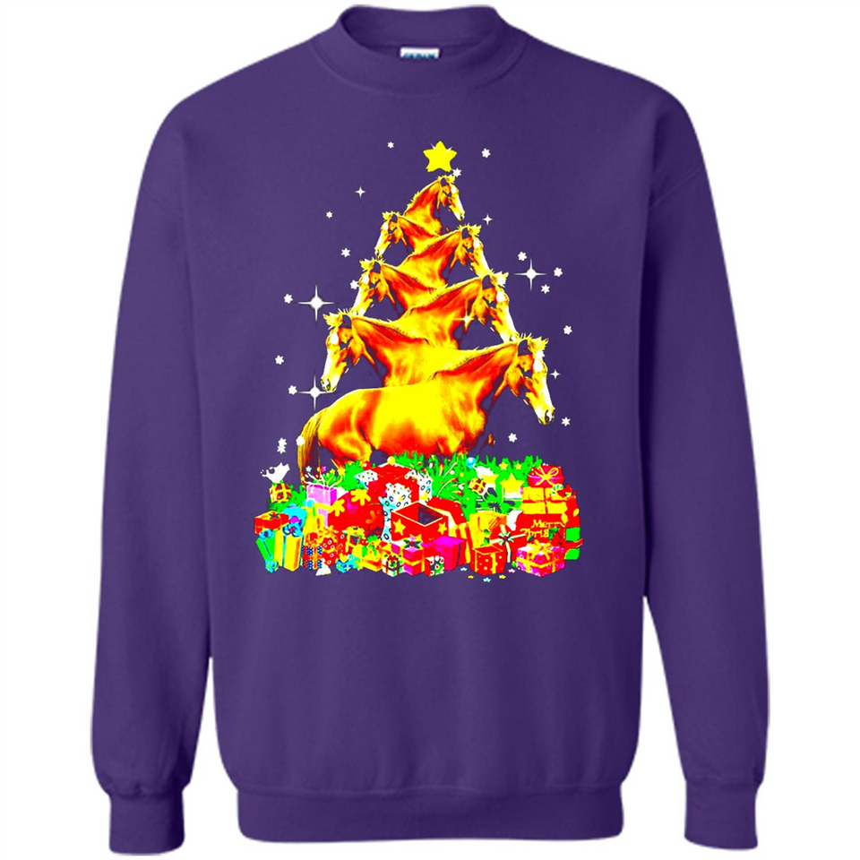 Horse Lover Tees Merry Christmas - Sweatshirt