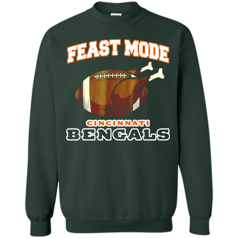 Feast Mode Bengals Shirt - Cincinnati Turkey Thanksgiving